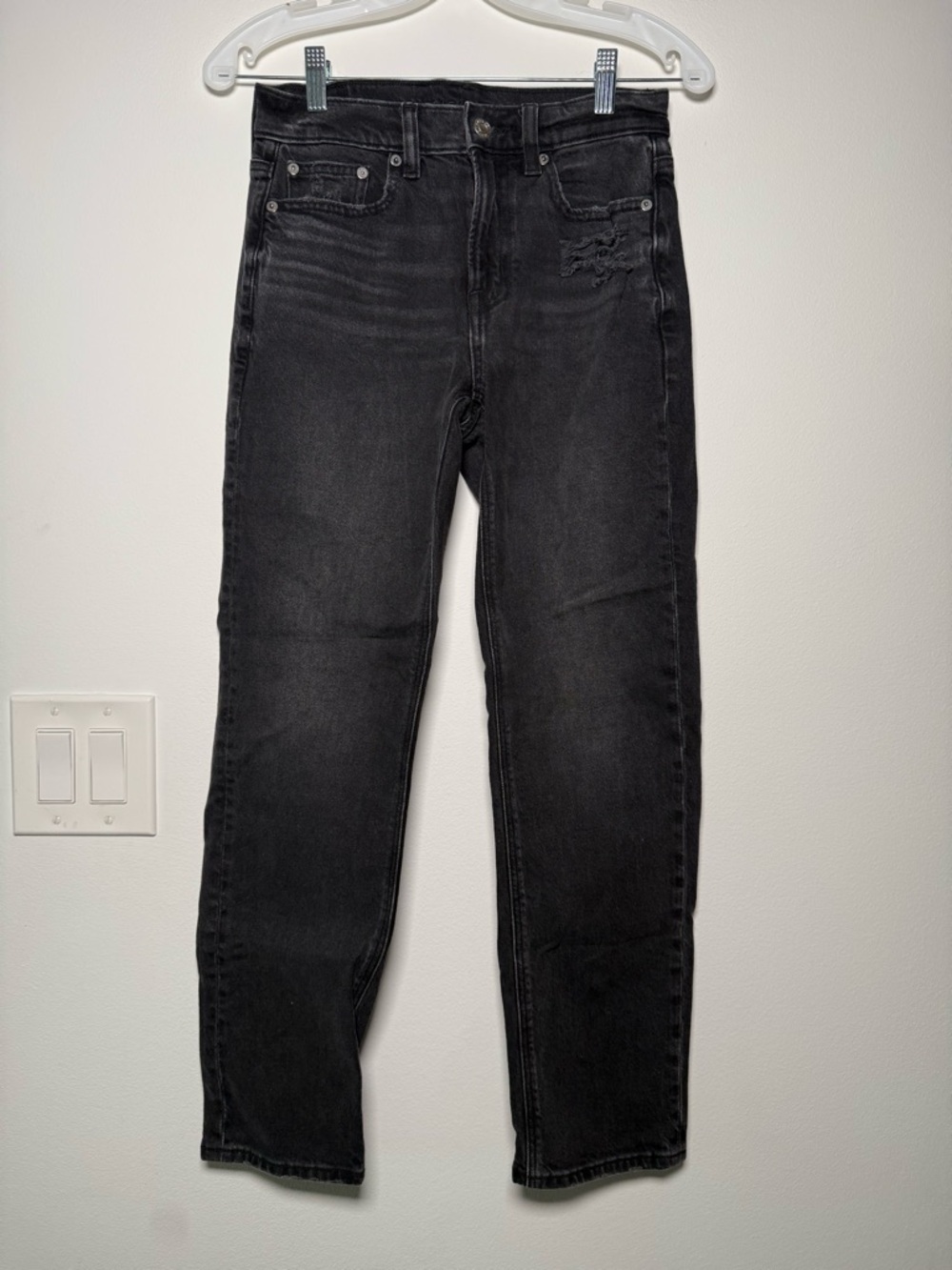 AE - Super High Rise Ankle Straight